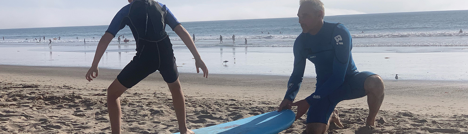 surfing for beginners in Los Angeles County